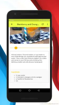 Detox Water Recipes android App screenshot 2