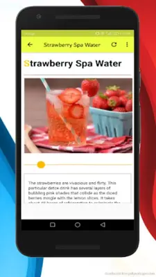 Detox Water Recipes android App screenshot 3