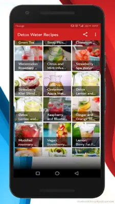 Detox Water Recipes android App screenshot 4